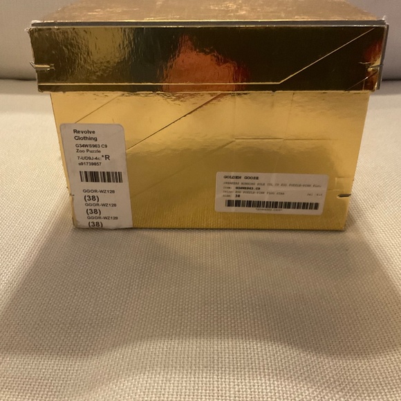 Golden Goose Zoo Puzzle Running Sole Sneakers in size EU 38 - Picture 7 of 7